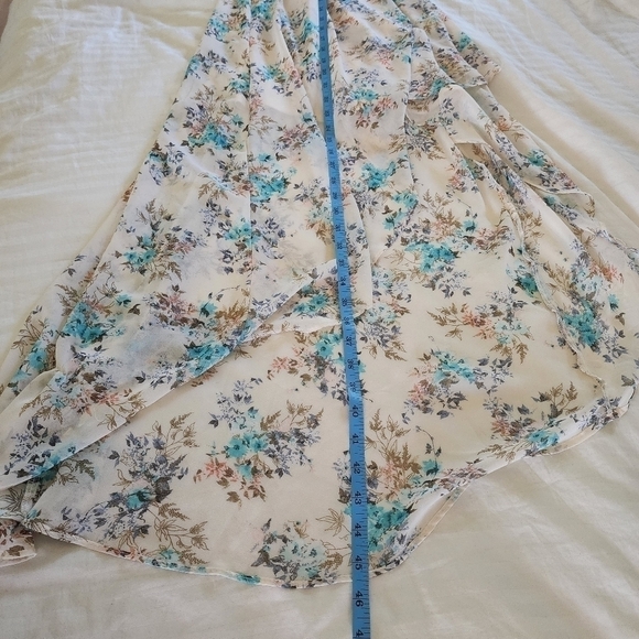 Disney Cinderella high-low maxi style floral print dress size small - Picture 7 of 8